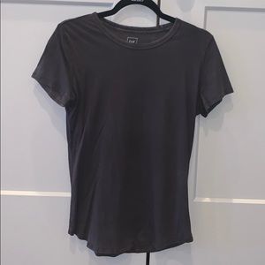 Grey Vintage Wash Gap Crew Neck